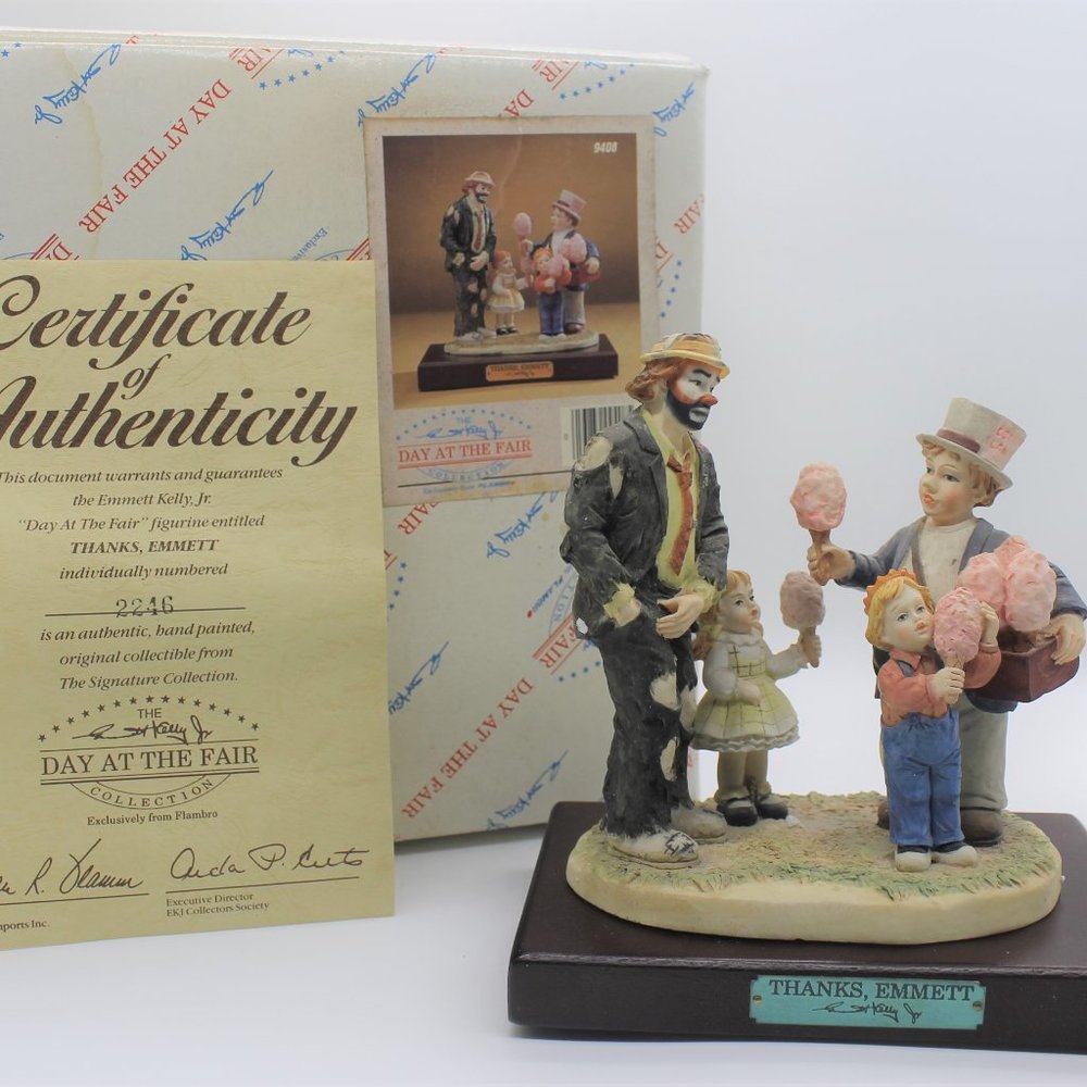Emmett Kelly, Jr Day At The Fair "Thanks, Emmett"